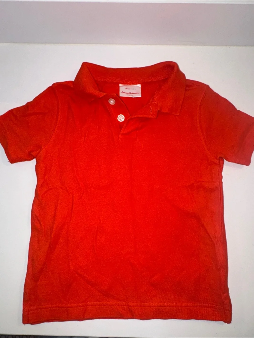 Hanna Andersson Orange Polo
